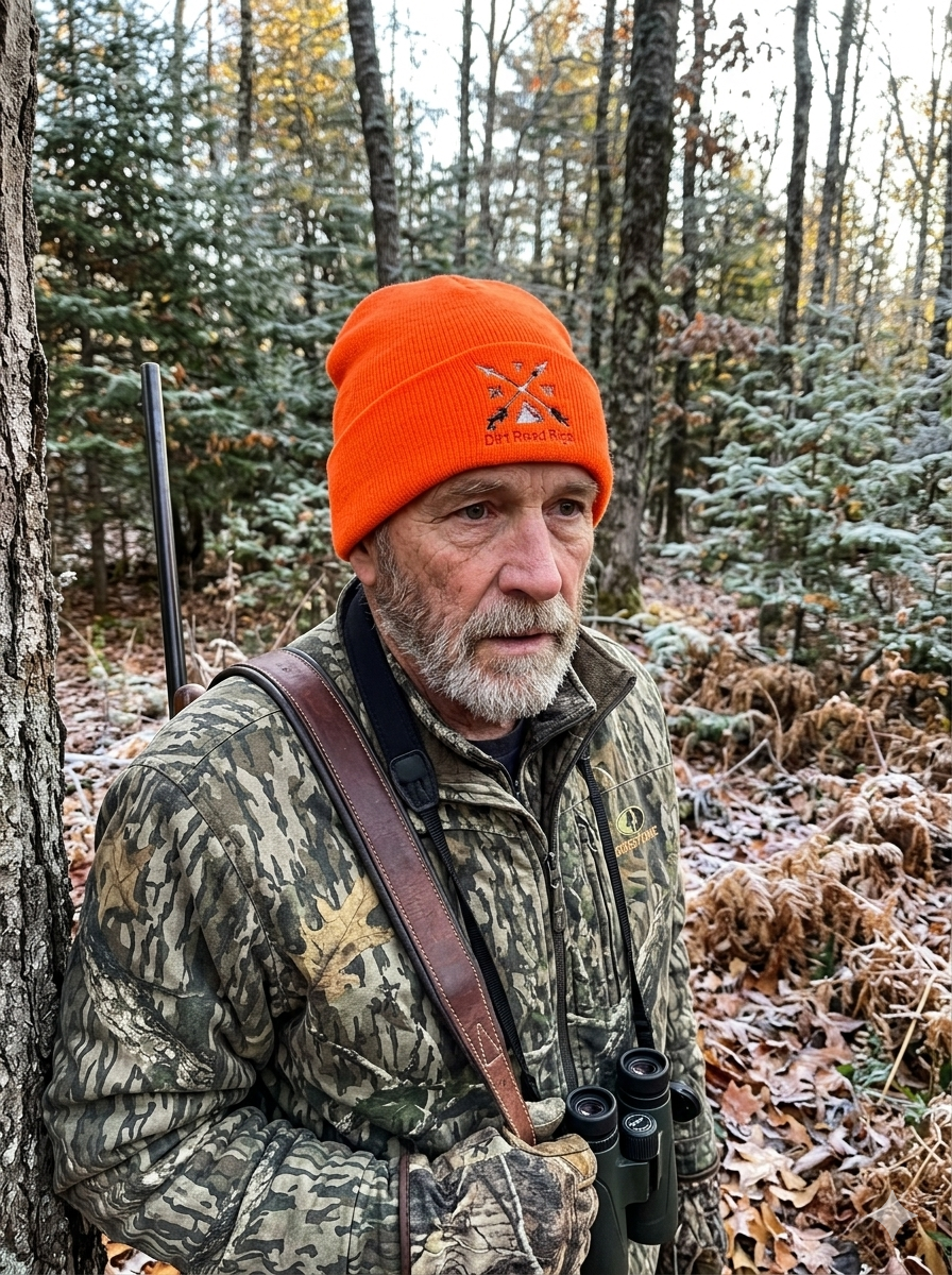 Desert Camo PNW Arrows Hunters Orange Knit Cuffed Beanie